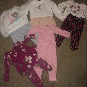 Matching toddler outfits